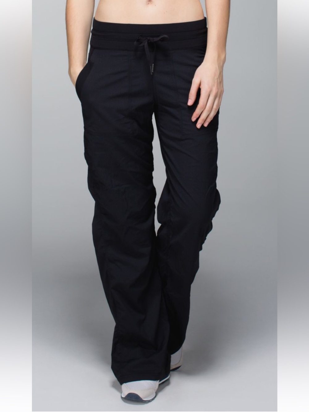 lululemon athletica Black Women's Drawstring Track Pants